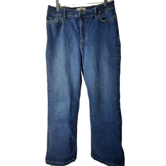 Levi's Perfectly Slimming/512 Bootcut blue jeans - Picture 1 of 12